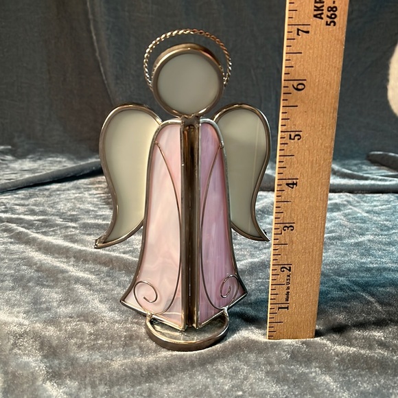 VTG Purple Glass Angel Figurine - Picture 2 of 4